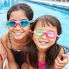 Lunettes de natation Super Seal Junior Rose-Bleu Verres teintés-Bleus Zoggs 461327PKBLTBL
