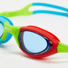 Lunettes de natation Super Seal Junior Rouge-Bleu Verres teintés-Bleus Zoggs 461327RDBLTBL