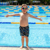 Lunettes de natation Super Seal Junior Rouge-Bleu Verres teintés-Bleus Zoggs 461327RDBLTBL