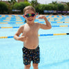 Lunettes de natation Super Seal Junior Rouge-Bleu Verres teintés-Bleus Zoggs 461327RDBLTBL