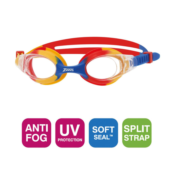 Lunettes de natation Little Bondi Enfants Jaune-Rouge Zoggs 461401YLRDCLR