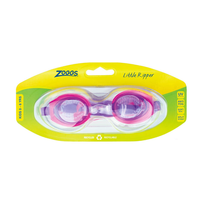 Lunettes de natation Little Ripper Enfants Rose-Violet Verres teintés-Violet Zoggs 461417PKPUTPU
