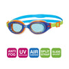Lunettes de natation Little Sonic Air Enfants Bleu-Vert Verres teintés-Bleus Zoggs 461418BLGNTBL