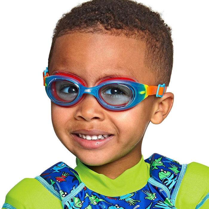 Lunettes de natation Little Sonic Air Enfants Bleu-Orange Verres teintés-Bleus Zoggs 461418BLORTBL
