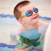 Lunettes de natation Little Sonic Air Enfants Bleu-Orange Verres teintés-Bleus Zoggs 461418BLORTBL