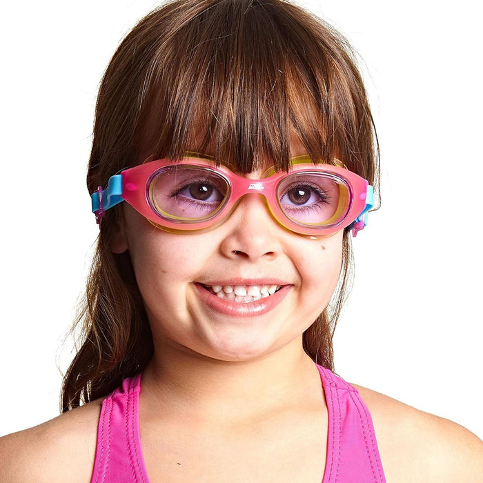 Lunettes de natation Little Sonic Air Enfants Rose-Vert Verres teintés-Violet Zoggs 461418PKGNTPU