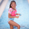 Lunettes de natation Little Sonic Air Enfants Rose-Vert Verres teintés-Violet Zoggs 461418PKGNTPU