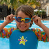 Lunettes de natation Little Super Seal Enfants Bleu-Jaune Zoggs 461419BLYLCLR