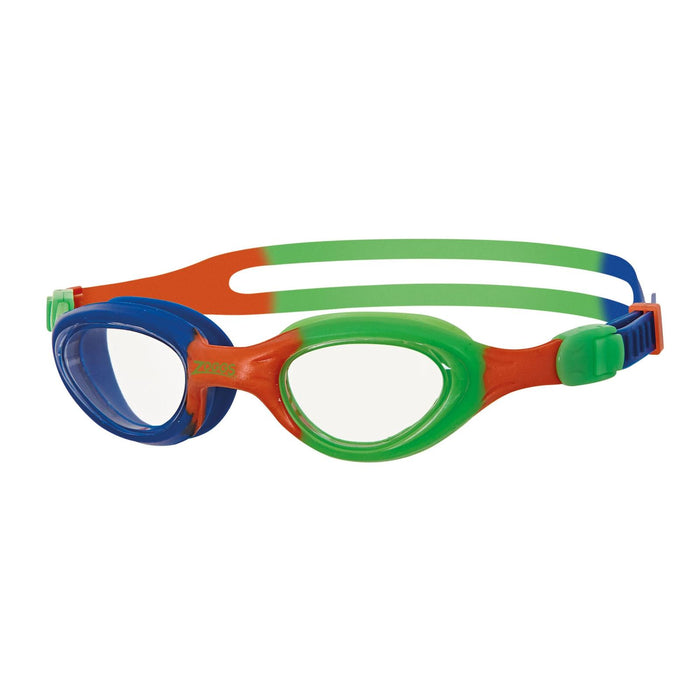 Lunettes de natation Little Super Seal Enfants Orange-Vert Zoggs 461419ORGNCLR