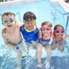 Lunettes de natation Little Super Seal Enfants Orange-Vert Zoggs 461419ORGNCLR