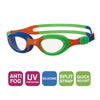 Lunettes de natation Little Super Seal Enfants Orange-Vert Zoggs 461419ORGNCLR