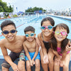Lunettes de natation Little Twist Enfants Bleu-Vert Verres teintés-Bleus Zoggs 461421BLGNTBL