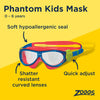 Masque de natation Phantom Enfants Bleu-Turquoise Zoggs 461423BLTQCLR
