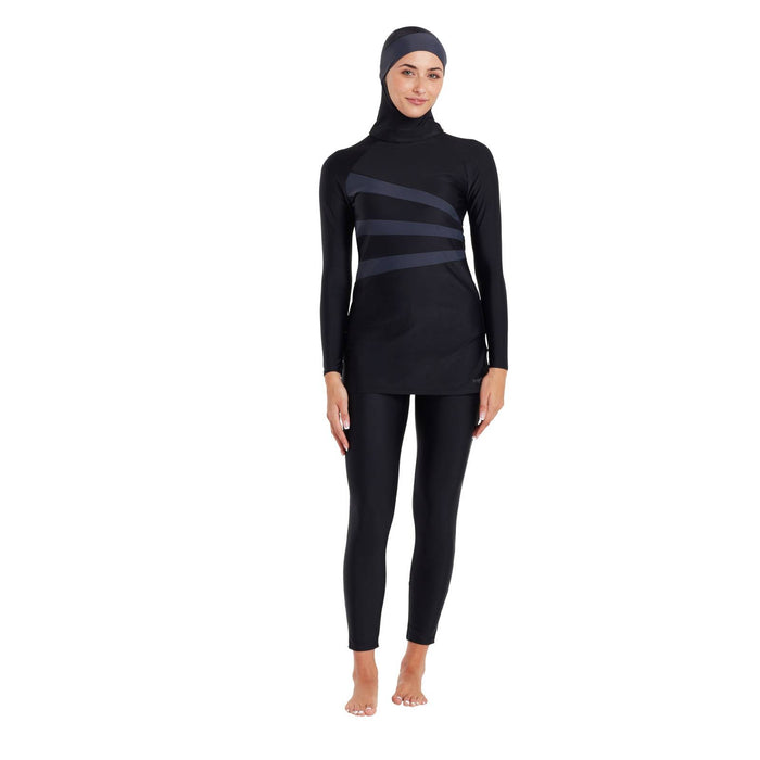 Maillot de bain Meelup Modesty Femme Noir Taille 32-XS Zoggs 462163BKGY32