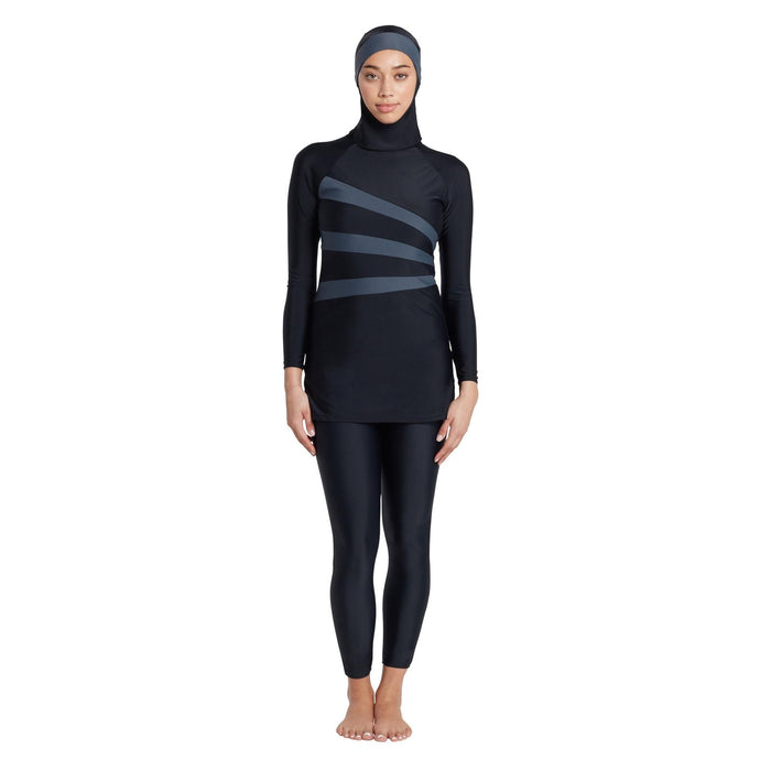 Maillot de bain Meelup Modesty Femme Noir Taille 46-4XL Zoggs 462163BKGY46