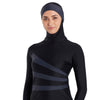 Maillot de bain Meelup Modesty Femme Noir Taille 46-4XL Zoggs 462163BKGY46