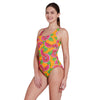Maillot de bain une pièce Ecofeel Scoopback Zesti Taille 36 Zoggs 462376ZEST36