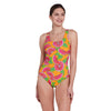 Maillot de bain une pièce Ecofeel Scoopback Zesti Taille 44 Zoggs 462376ZEST44