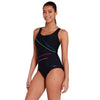 Maillot de bain une pièce ajustable Macmaster Scoopback Prism Geo Taille 40 Zoggs 462412PRIS40