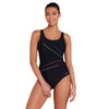 Maillot de bain une pièce ajustable Macmaster Scoopback Prism Geo Taille 40 Zoggs 462412PRIS40