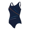 Maillot de bain une pièce ajustable Macmaster Scoopback Spatial Taille 36 Zoggs 462412SPAT36