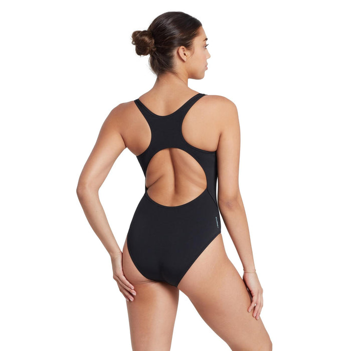 Maillot de bain une pièce Cottesloe dos nageur femme noir taille 32-XS Zoggs 462510BK32