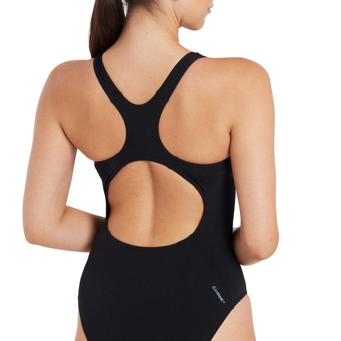 Maillot de bain une pièce Cottesloe dos nageur femme noir taille 32-XS Zoggs 462510BK32