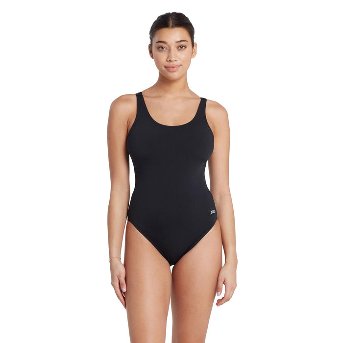 Maillot de bain une pièce Cottesloe dos nageur femme noir taille 34-S Zoggs 462510BK34