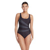 Maillot de bain Une Pièce Sandon Dos Scoop Femme Noir Taille 34-S Zoggs 462553BK34