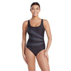 Maillot de bain Une Pièce Sandon Dos Scoop Femme Noir Taille 34-S Zoggs 462553BK34