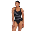 Maillot de bain Une Pièce Sandon Dos Scoop Femme Noir Taille 44-XXXL Zoggs 462553BK44