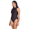 Maillot de bain une pièce Zippé Col Hauteur Femme Noir Taille 32-XS Zoggs 462554BK32