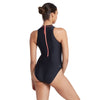 Maillot de bain une pièce Zippé Col Hauteur Femme Noir Taille 40-XL Zoggs 462554BK40