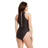 Maillot de bain une pièce Zippé Col Hauteur Femme Noir Taille 40-XL Zoggs 462554BK40