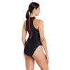 Maillot de bain une pièce Zippé Col Hauteur Femme Noir Taille 40-XL Zoggs 462554BK40