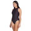 Maillot de bain une pièce Zippé Col Hauteur Femme Noir Taille 40-XL Zoggs 462554BK40