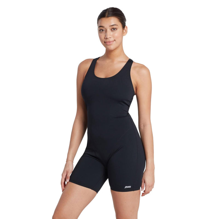 Maillot de bain une pièce Cottesloe Legsuit Femme Noir Taille 32-XS Zoggs 462561BK32