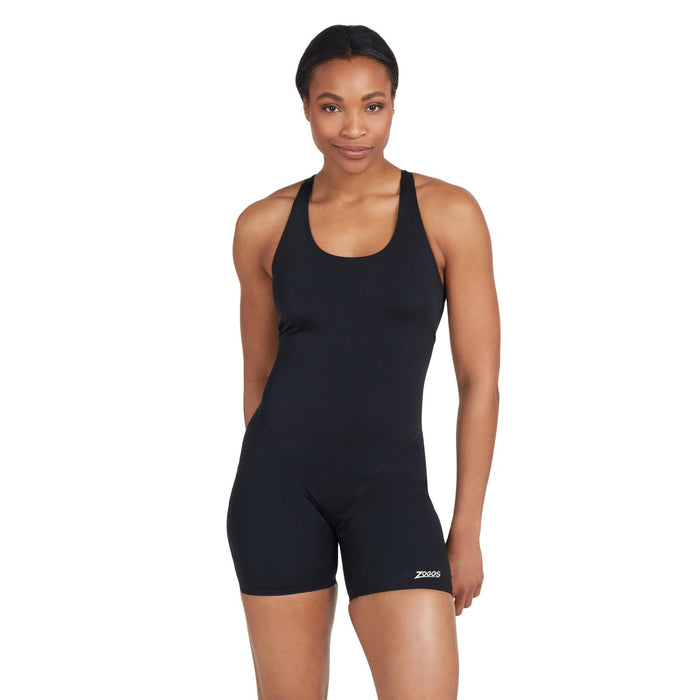 Maillot de bain une pièce Cottesloe Legsuit Femme Noir Taille 32-XS Zoggs 462561BK32