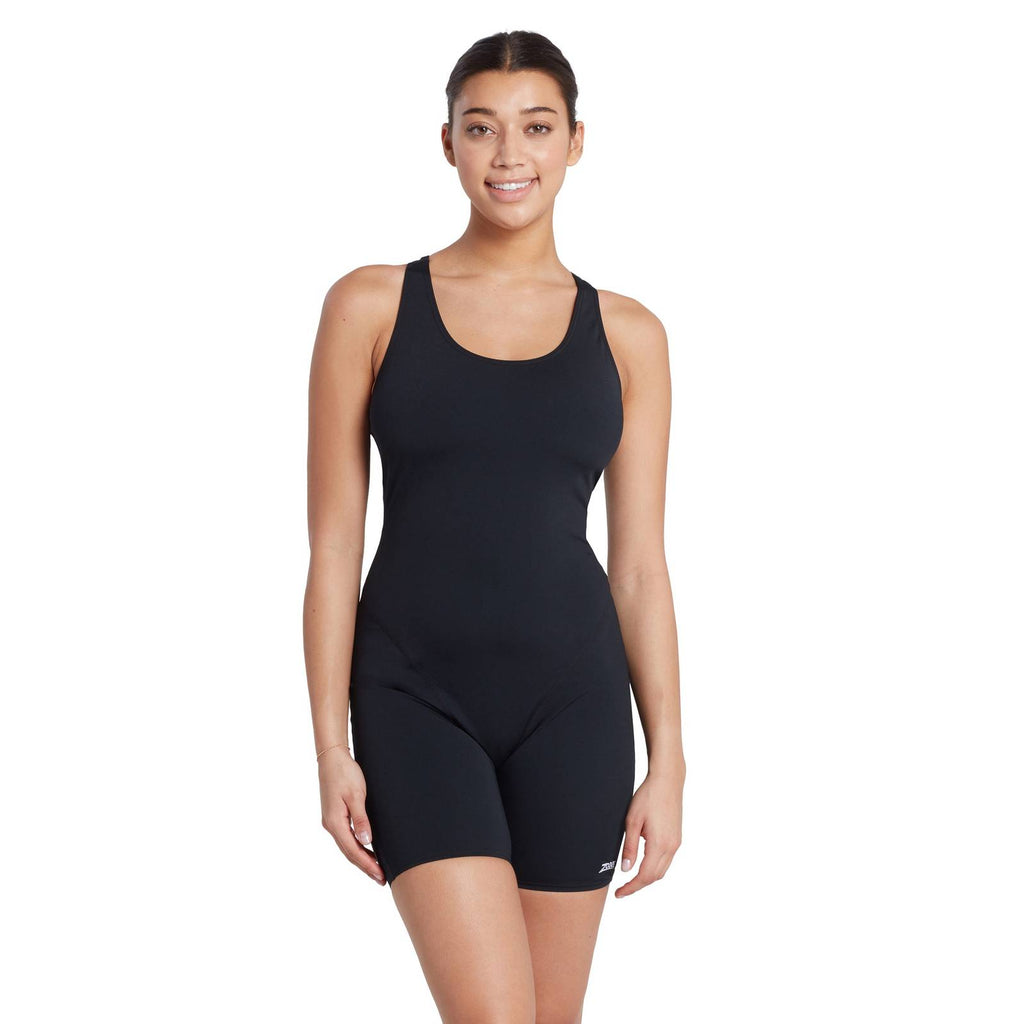 Maillot de bain une pièce Cottesloe Legsuit Femme Noir Taille 38-L Zoggs 462561BK38