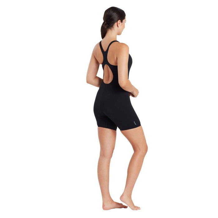 Maillot de bain une pièce Cottesloe Legsuit Femme Noir Taille 38-L Zoggs 462561BK38