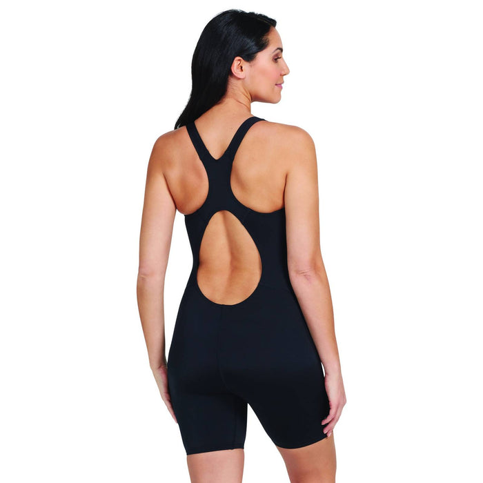 Maillot de bain une pièce Cottesloe Legsuit Femme Noir Taille 40-XL Zoggs 462561BK40