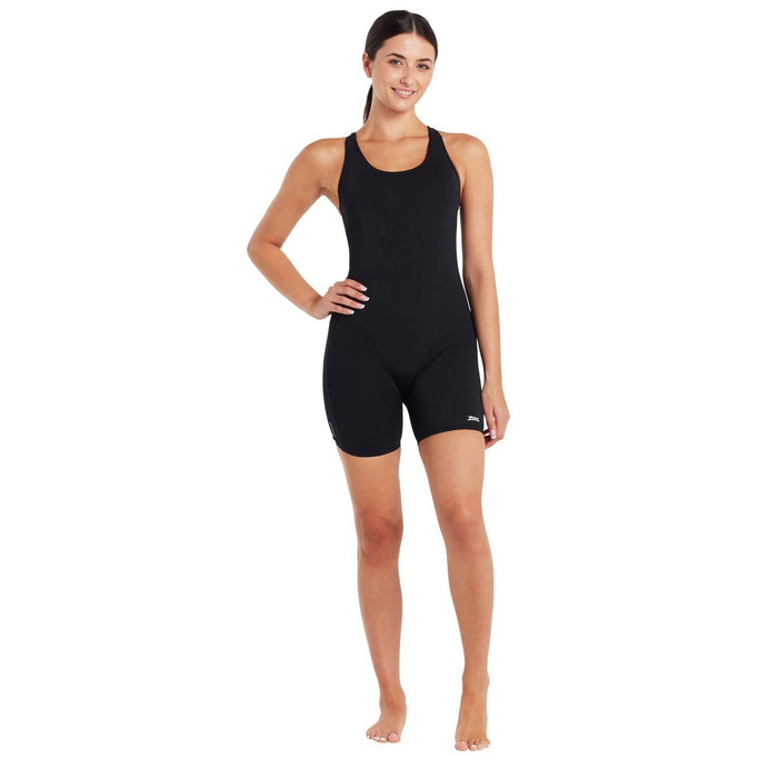 Maillot de bain une pièce Cottesloe Legsuit Femme Noir Taille 40-XL Zoggs 462561BK40