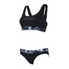 Maillots de bain deux pièces Marble Actionback Noir-Blanc Taille 32-XS Zoggs 462571BK32