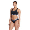 Maillots de bain deux pièces Marble Actionback Noir-Blanc Taille 36-M Zoggs 462571BK36