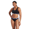 Maillots de bain deux pièces Marble Actionback Noir-Blanc Taille 36-M Zoggs 462571BK36