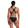 Maillots de bain deux pièces Marble Actionback Noir-Blanc Taille 36-M Zoggs 462571BK36