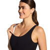 Maillot de bain une pièce Scoopback Argent Ligné Noir Taille 28-XXXS Zoggs 462577BK28