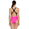 Maillot de bain one-piece Toronto Flyback Magenta-Noir Taille 40-XL Zoggs 462579MGBK40