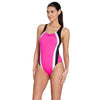 Maillot de bain one-piece Toronto Flyback Magenta-Noir Taille 40-XL Zoggs 462579MGBK40