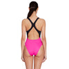 Maillot de bain one-piece Toronto Flyback Magenta-Noir Taille 44-XXXL Zoggs 462579MGBK44